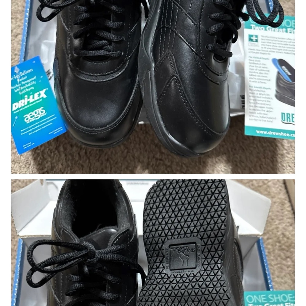 DREW Black Athletic Shoes